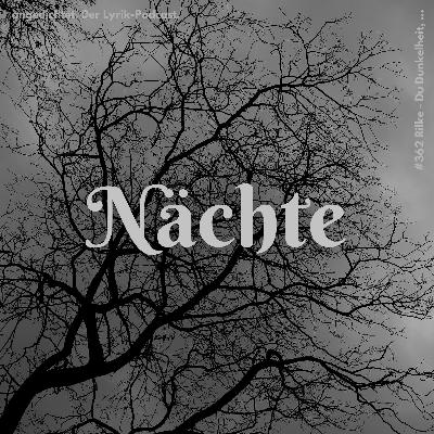 #362 Rainer Maria Rilke - Du Dunkelheit aus der ich stamme