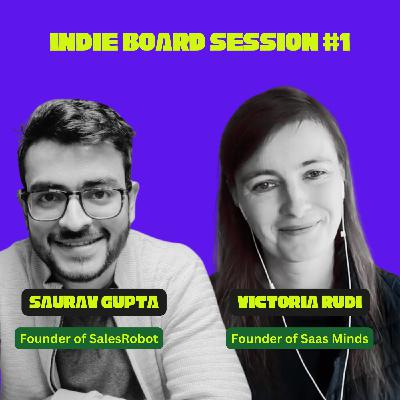 #1 Messaging Mistakes, Cold Outreach, Brand Building - SalesRobot’s Journey with Saurav Gupta & Victoria Rudi