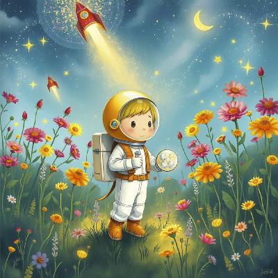 The Adventures of Sparky the Stardust Collector