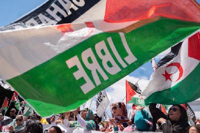 La Delegación saharaui en La Rioja se suma a la protesta por los 50 años de ocupación militar en el Sáhara Occidental (15-11-2025) La Delegación saharaui en La Rioja se suma a la protesta por los 50 años de ocupación militar en el Sáhara Occidental (15-11-2025)