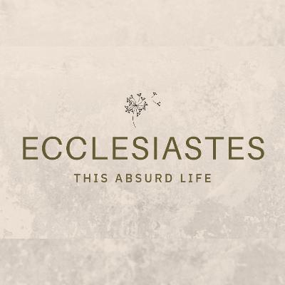 Ecclesiastes 1:12-2:3 | "Word to the Wise" | January 11, 2026