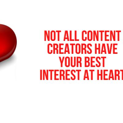 If your new to Red Pill life just beware of some of the advice you get from content creators If your new to Red Pill life just beware of some of the advice you get from content creators