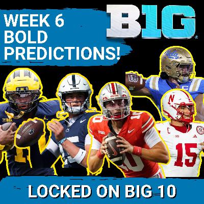 PICKS: Michigan DESTROYS Wisconsin?  Penn State HANGOVER at UCLA? Spartans and Huskers NAILBITER?