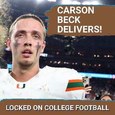 REACTION: Miami PREVAILS in THRILLER vs Ole Miss in Fiesta Bowl, Carson Beck Delivers Clutch Drive REACTION: Miami PREVAILS in THRILLER vs Ole Miss in Fiesta Bowl, Carson Beck Delivers Clutch Drive