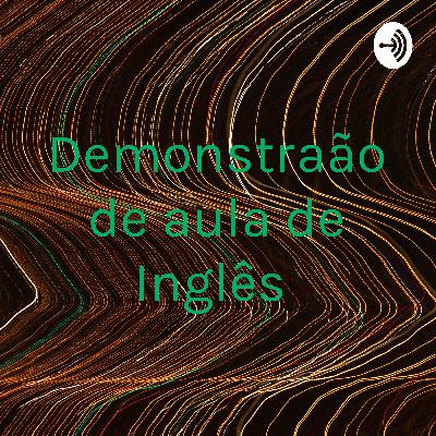Demonstração de aula de inglês