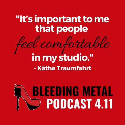 Music production and spirituality with Käthe Traumfahrt | Bleeding Metal Podcast 4.11