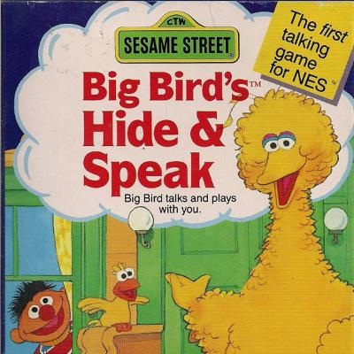 387 - Sesame Street Big Bird's Hide & Speak