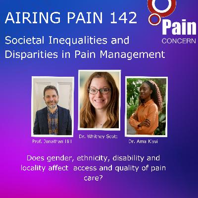 142: Societal Inequalities and Disparities in Pain Management