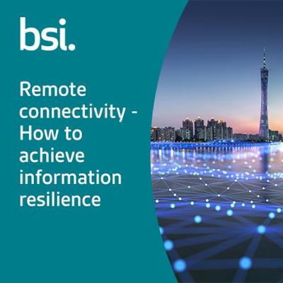 Remote Connectivity Podcast Series - Information resilience and business continuity
