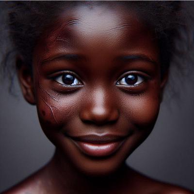 The Girl with the Scar and Keen Eyes