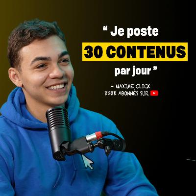 Maxime Click : Secrets d’un jeune créateur à 150K abonnés sur YouTube