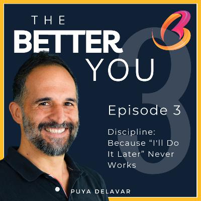 #3 - Discipline - Because “I'll do It later” never works! #3 - Discipline - Because “I'll do It later” never works!