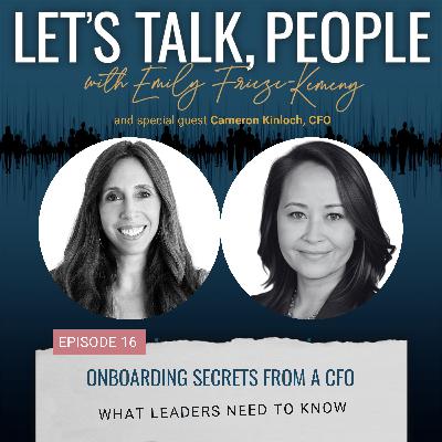 Onboarding Secrets from a CFO