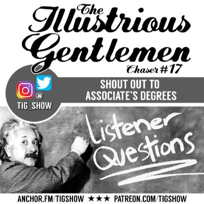 Chaser #17 // Shout out to Associate's Degrees