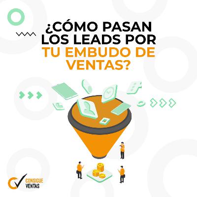 ¿Cómo pasan los leads por tu embudo de ventas? ¿Cómo pasan los leads por tu embudo de ventas?