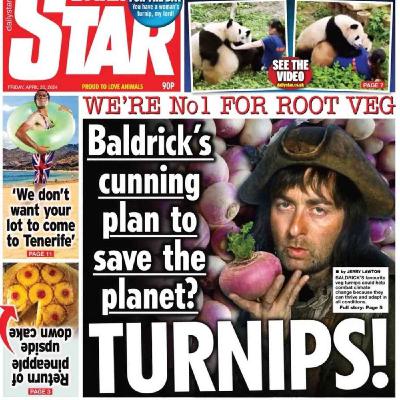 A Totally Tremendous History of the TURNIP (Baldrick’s Favourite Vegetable)
