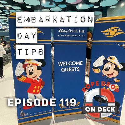 RDOD 119: What To Do (and Avoid) on Cruise Embarkation Day