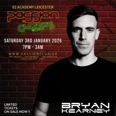 Bryan Kearney. LIVE at PaSSion ClaSSics. Jan 3rd 2026. O2 Academy Leicester. Bryan Kearney. LIVE at PaSSion ClaSSics. Jan 3rd 2026. O2 Academy Leicester.
