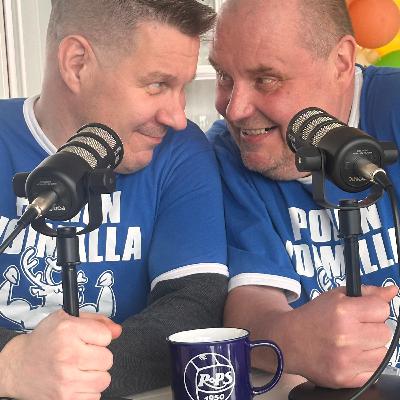 RoPS Poron Voimalla Potkas. Kirnu innostuu saarnaamaan.