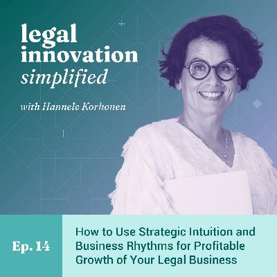 What drives profitable growth for lawyers today? Align your business with strategic intuition and business rhythms for long-term impact [Ep. 14]