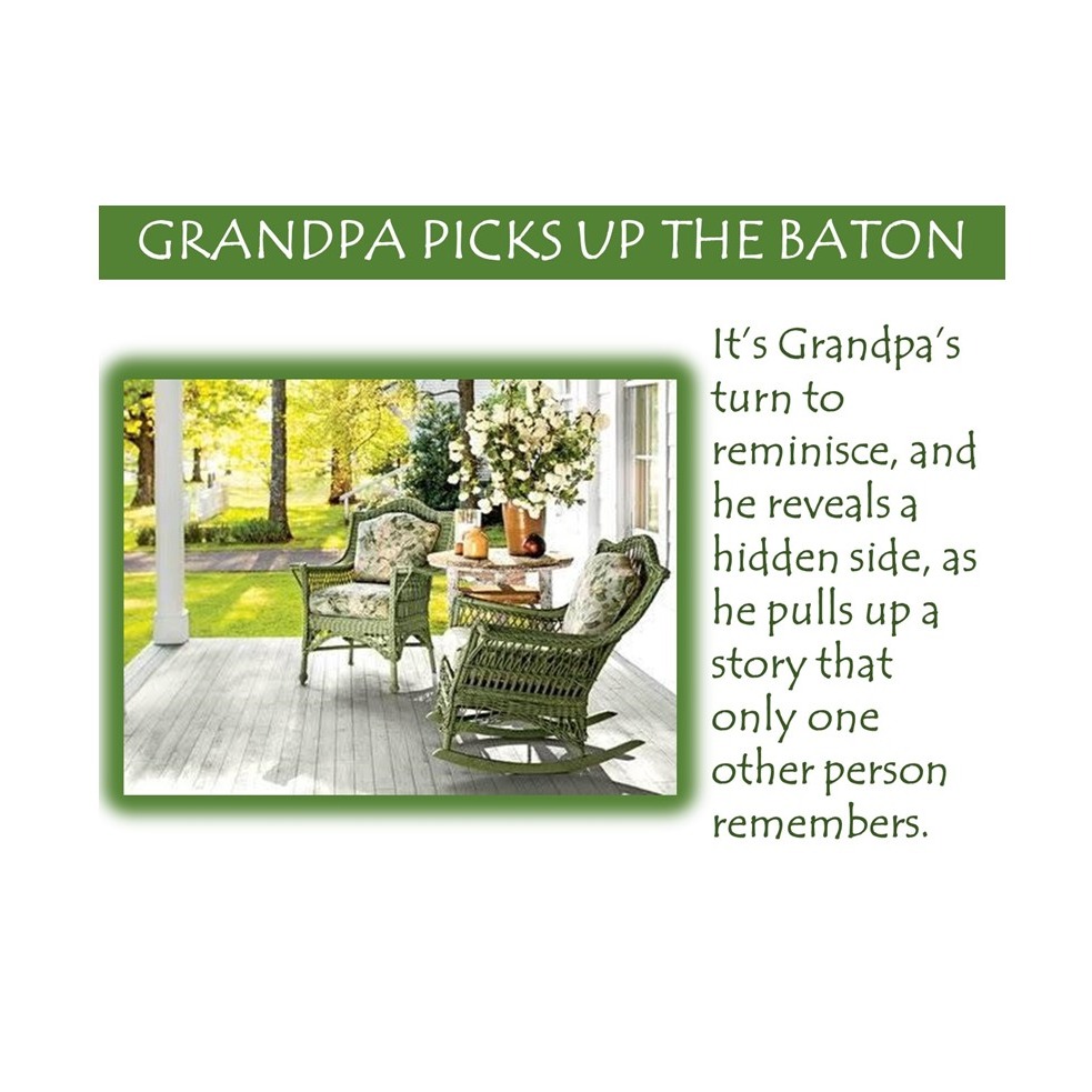 Grandpa picks up the baton