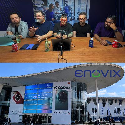 Best of MWC 2026, Enovix 100% active silicon lithium-ion battery, Honor Magic V6, Leica Leitzphone powered by Xiaomi, Nothing Phone (4a), Moto Razr Fold, Lenovo/TCL/Tecno concepts, and more with Raj Talluri, Matt Swider, Adam Doud, C Scott Brown, and Nirave Gondhia