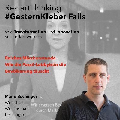 Reiches Märchenstunde - Wie die Fossil-Lobbyistin die Bevölkerung täuscht Reiches Märchenstunde - Wie die Fossil-Lobbyistin die Bevölkerung täuscht