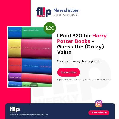 I Paid $20 for Harry Potter Books - Guess the (Crazy) Value