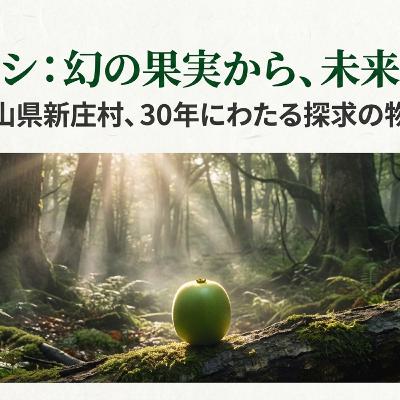 【衝撃】AIが暴いた「サルナシ王国」30年の伏線。1997年の村の計画書を読み込ませたら、鳥肌が立つ物語が返ってきた。