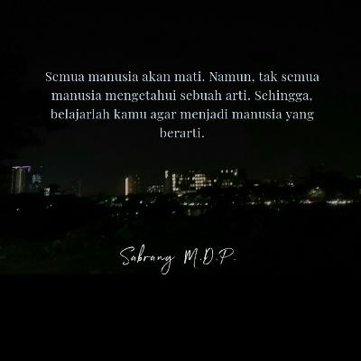 (semoga lekas) Bangkit dan Kembali