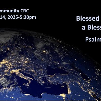 “Blessed to be a Blessing” September 14 2025, A.M. Service “Blessed to be a Blessing” September 14 2025, A.M. Service