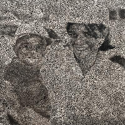 Audio Description: Daniel Boyd 'Untitled (ILYM)' 2022