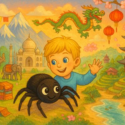 Dobrodružstvá Križiaka Ferka - Pavúčie tajomstvá sveta - 4 čast Azia