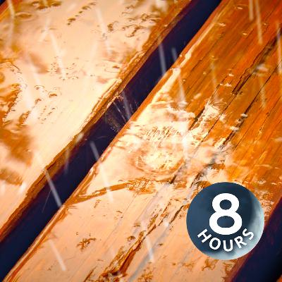 Uyumanıza, Çalışmanıza, Odaklanmanıza veya Rahatlamanıza Yardımcı Olacak Ambiyans Yağmur Sesleri | Fırtına Beyaz Gürültüsü (8 saat)