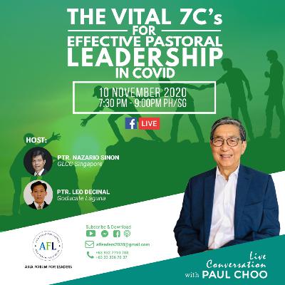 The Vital 7C’S. Hosted by Ptr. Nazario Sinon - GLCC Singapore and Ptr.Leo Decinal - Goducate Laguna