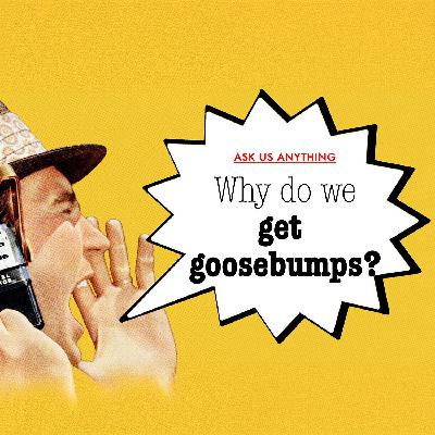 Why do we get goosebumps? Plus: RL Stine!