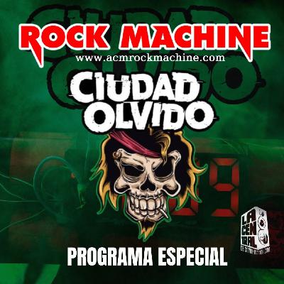 Rock Machine 10x7 | «Ciudad Olvido», Sabaton, Ars Amandi, Serafín Mendoza Rock Machine 10x7 | «Ciudad Olvido», Sabaton, Ars Amandi, Serafín Mendoza