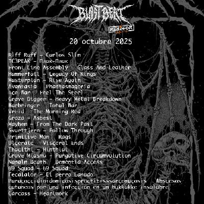 322 Blast Beat 105 - 20 octubre 2025
