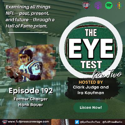 Ep 192: Former Charger Hank Bauer Joins To Talk Matthew Slater, Special Teams, and More Ep 192: Former Charger Hank Bauer Joins To Talk Matthew Slater, Special Teams, and More