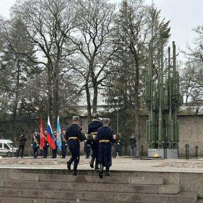 Tin quốc tế - Trang trọng Nghi lễ tưởng niệm Những liệt sỹ vô danh tại tỉnh Pskov Tin quốc tế - Trang trọng Nghi lễ tưởng niệm Những liệt sỹ vô danh tại tỉnh Pskov