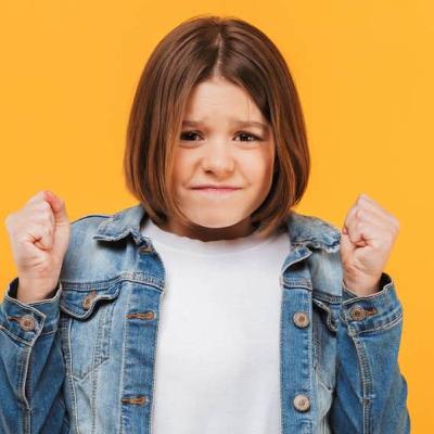 Crianças com tiques