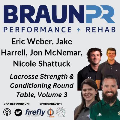 Eric Weber, Jake Harrell, Jon McNemar, Nicole Shattuck: Lacrosse Strength & Conditioning Round Table, Volume 3