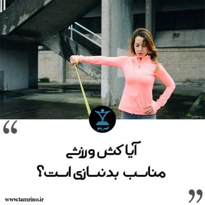 آیا کش ورزشی مناسب بدنسازی است؟ (هوش مصنوعی)