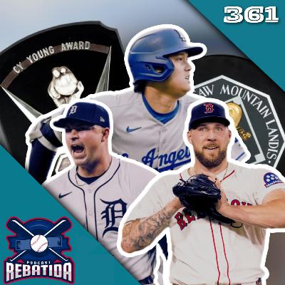 Rebatida Podcast 361 – Candidatos a MVP, Cy Young, Rookie of the Year