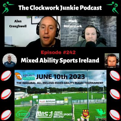 Mixed Ability Sports with Alan Craughwell - Episode #242 Mixed Ability Sports with Alan Craughwell - Episode #242