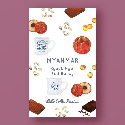 Myanmar Kyauk Nget Red Honey / ミャンマー チャウゲット レッドハニー