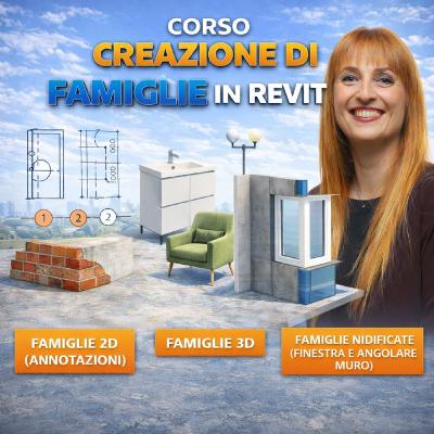 EP 287 - Creazione Famiglie Revit 2.0 - Cosa aspettarti dal nuovo corso
