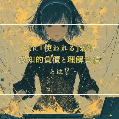 #3-17 AIに「使われる」恐怖。認知的負債と理解負債とは？