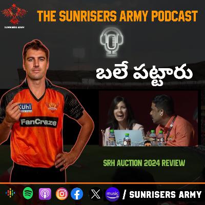 Sunrisers Hyderabad IPL 2024 Auction Review| Pat Cummins | Orange Army| #65