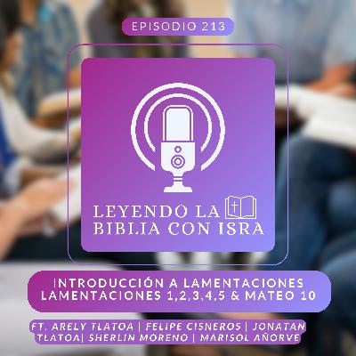 Lamentaciones & Mateo 10